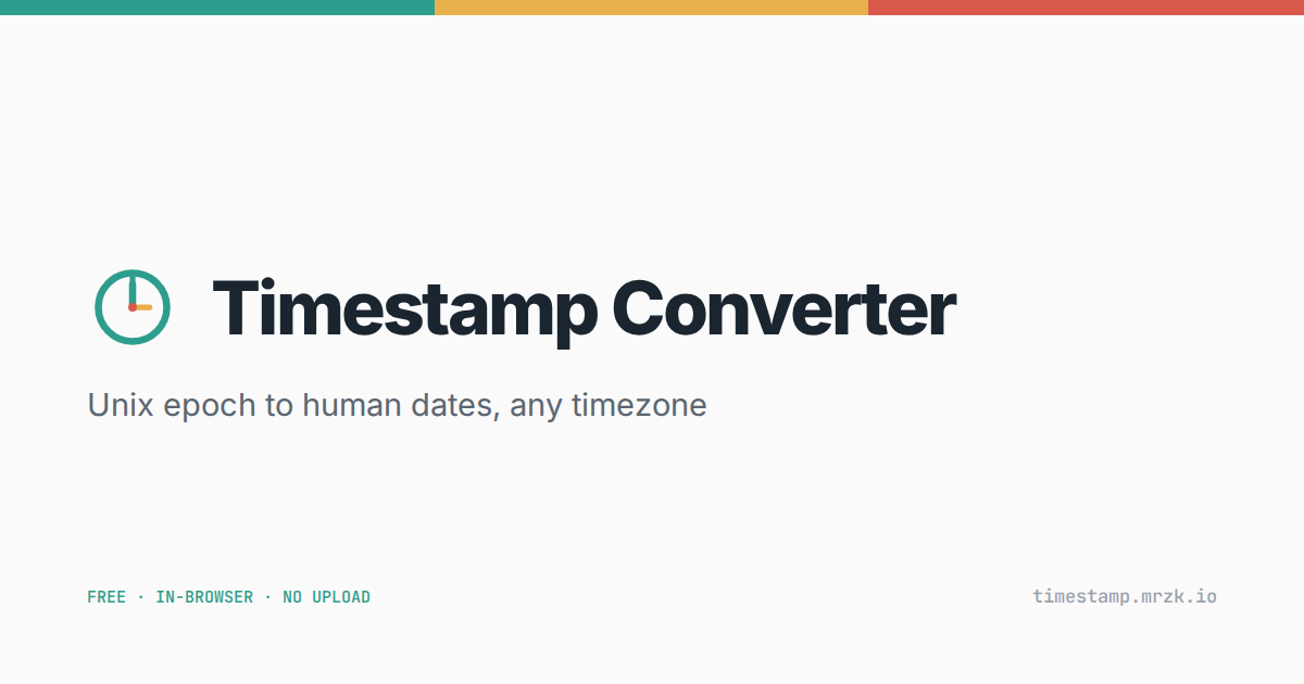 Timestamp Converter